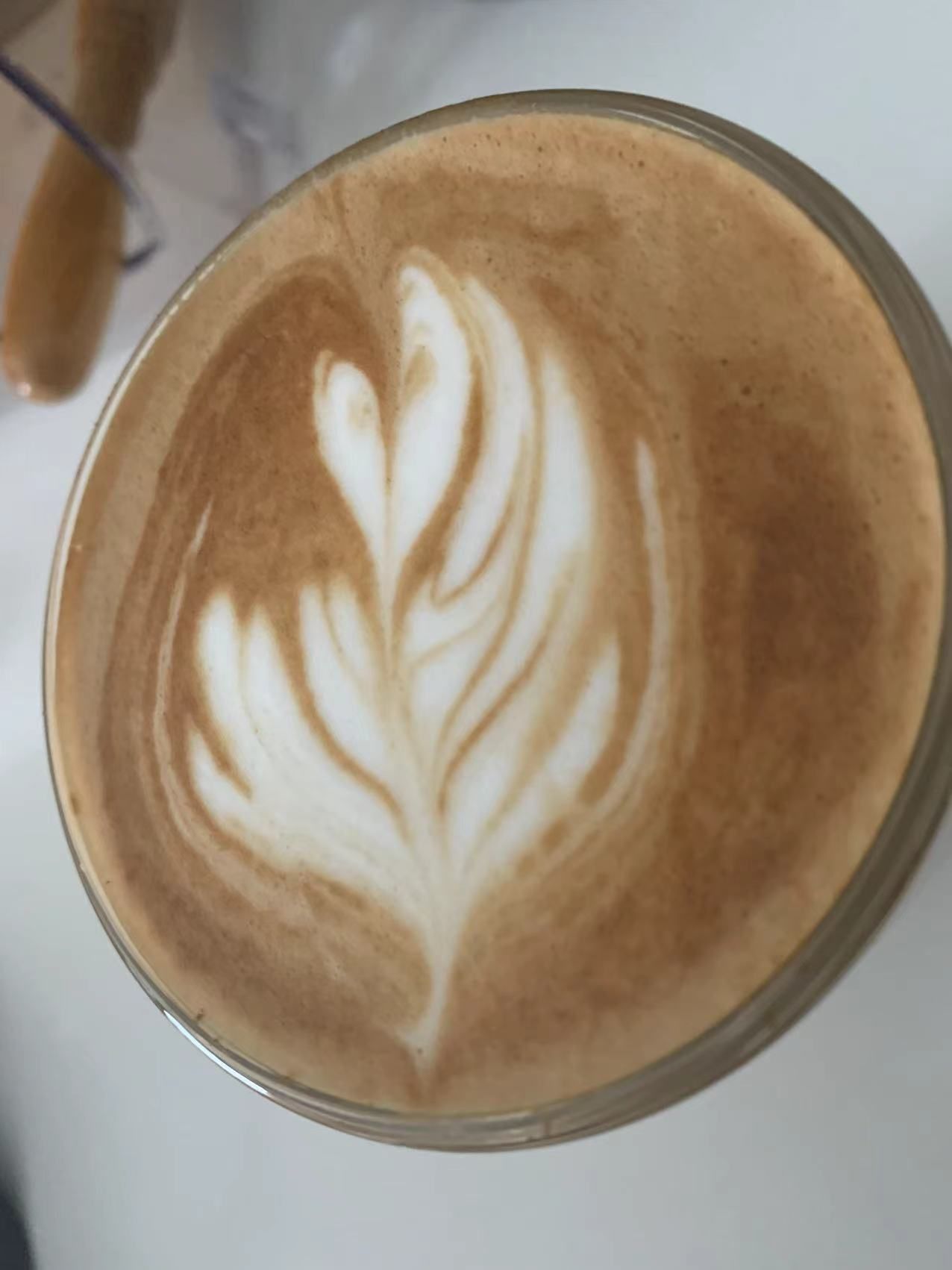 FINALLY! Been trying latte art for a year, sporadically. Almost always  failed. Today, first try with the thermometer, I pretty much nailed it  (comparing before using this). I thought it was too